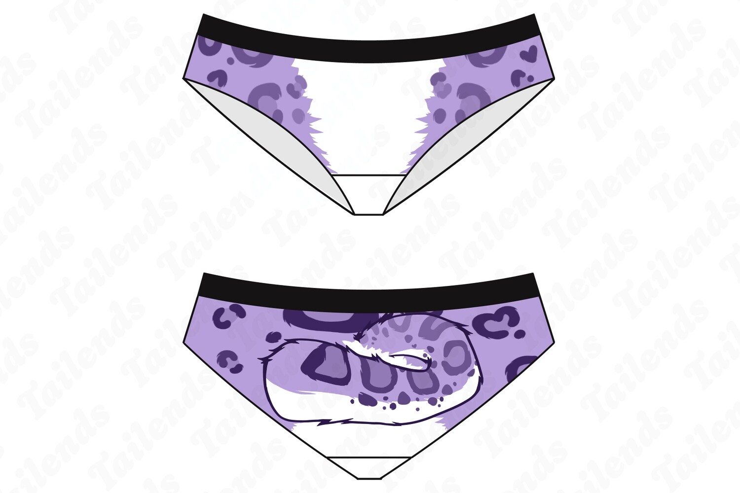 Snow Leopard LAVENDER - Panty