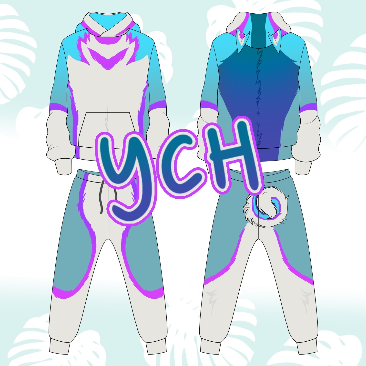 YCH - Comfy Suit (w/ Options!)