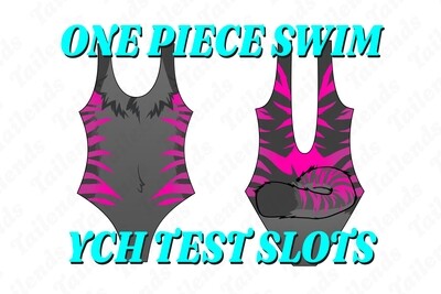 TEST SLOTS - ONE PIECE SWIMSUIT