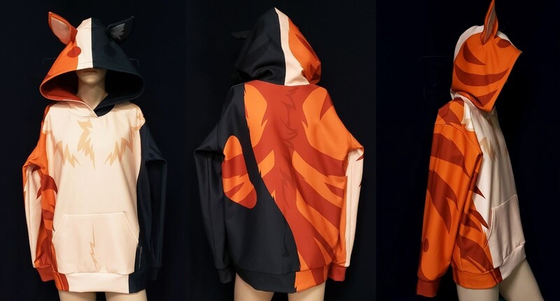 Split Cat - Comfy Hoodie