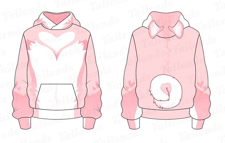 Pink Shiba - Comfy Hoodie