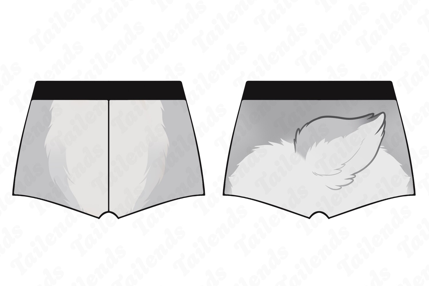 Bunny GREY - Boyshort