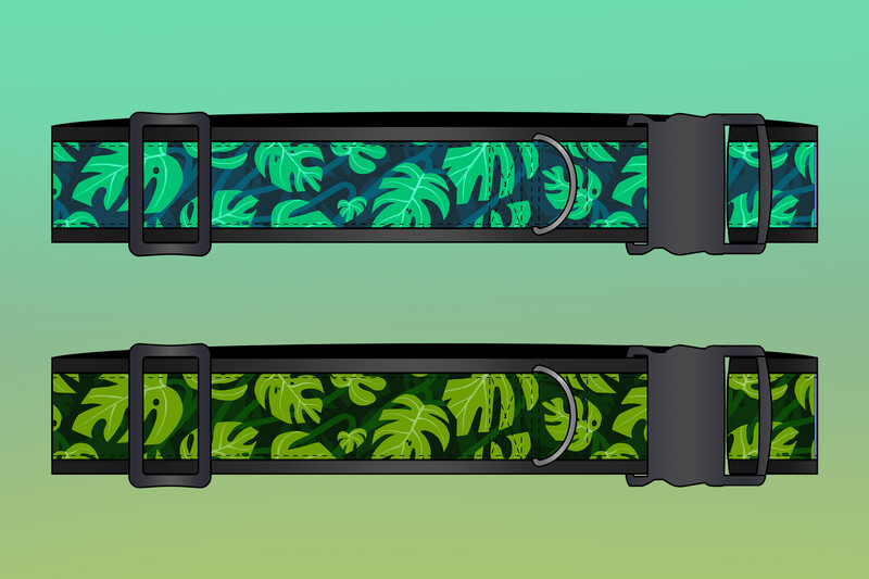 Deluxe Collar - MONSTERA