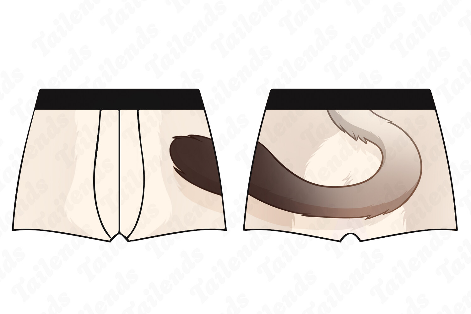 Siamese Cat - Boxer Brief