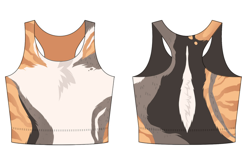 Tabico Cat - Racerback Crop