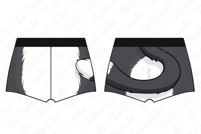 Tuxedo Cat - Boyshort