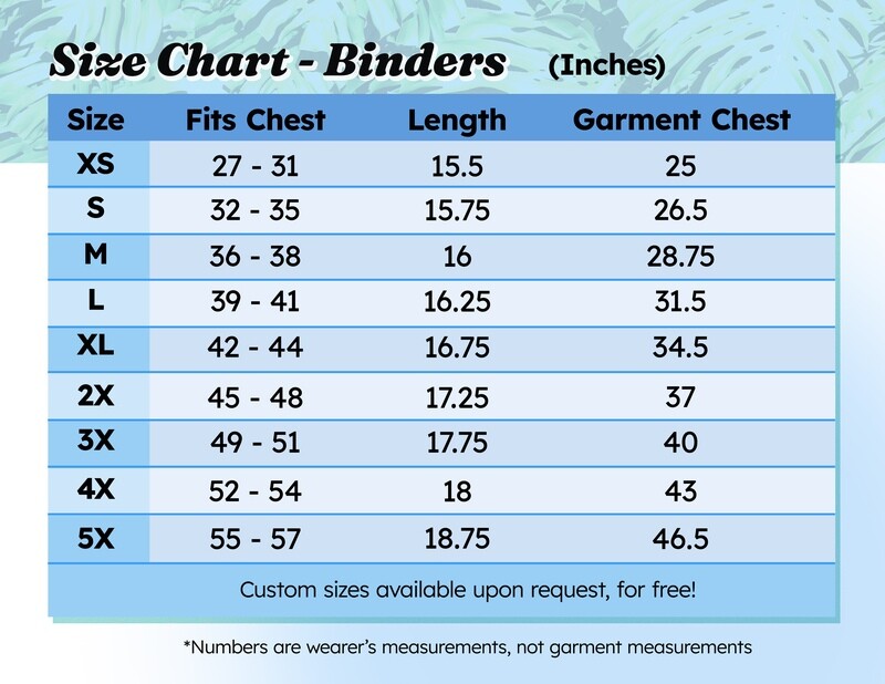 Marmalade Cat - Chest Binder
