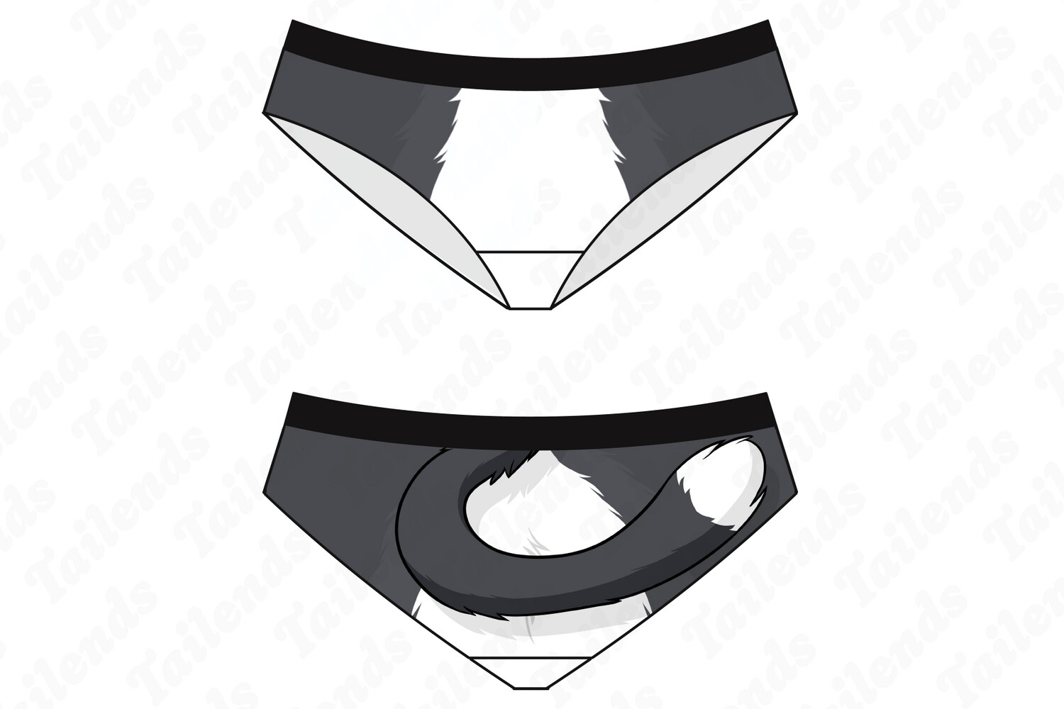Tuxedo Cat - Panty