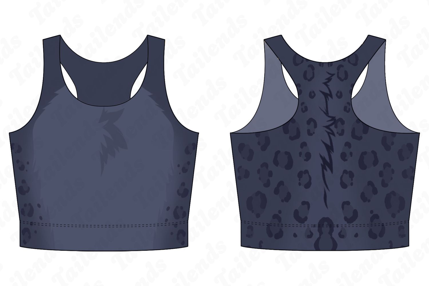 Panther - Racerback Crop