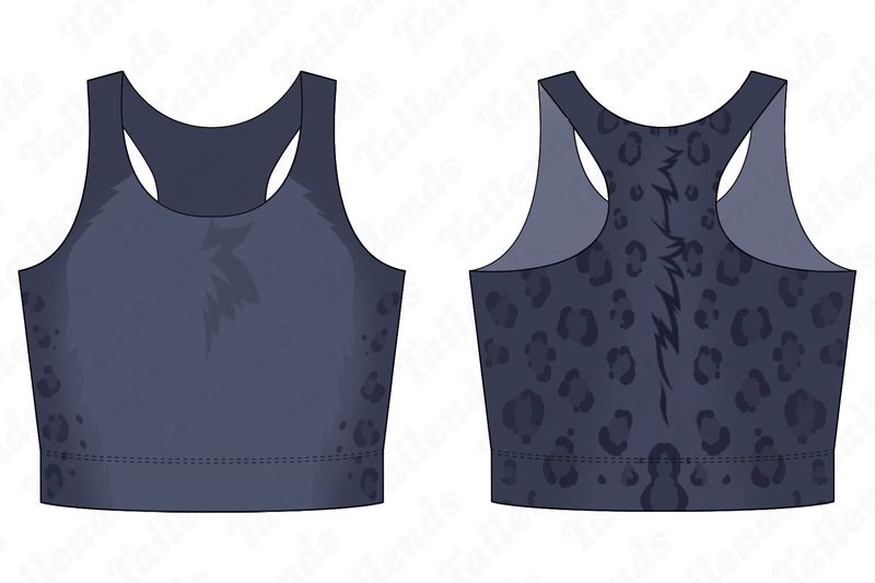 Panther - Racerback Crop