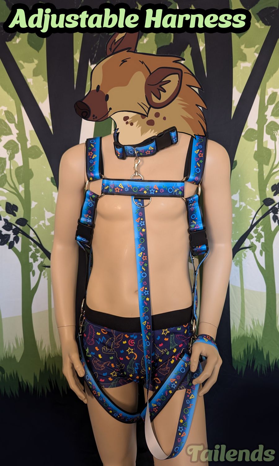 Adjustable Bulldog Harness Set