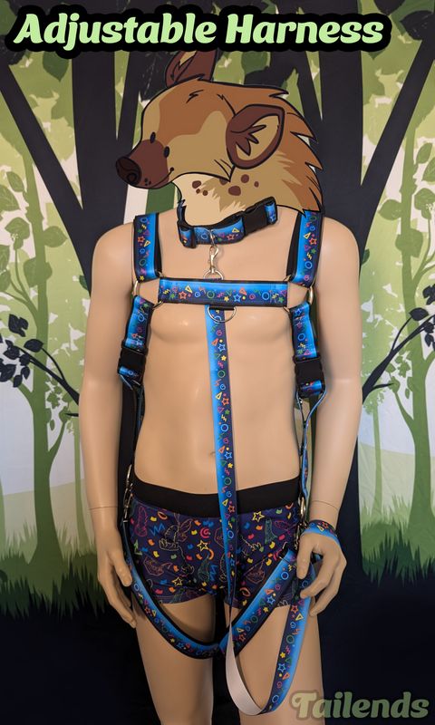 Adjustable Bulldog Harness Set