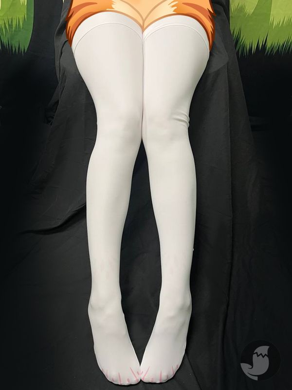 White Cat - Thigh High Socks