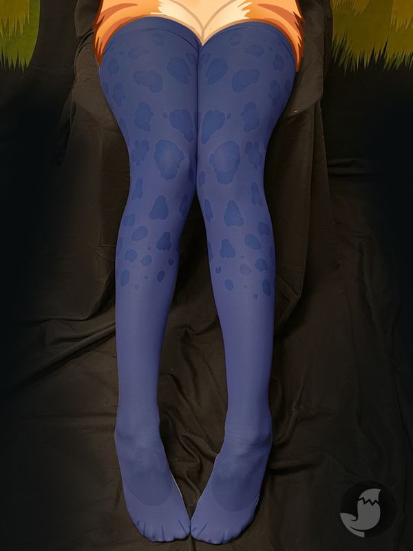 Panther - Thigh High Socks