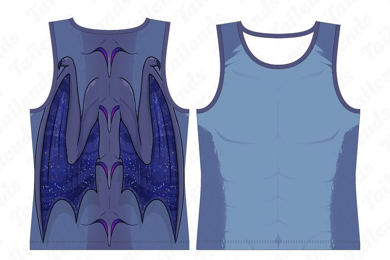 Dragon BLUE - Tank Top