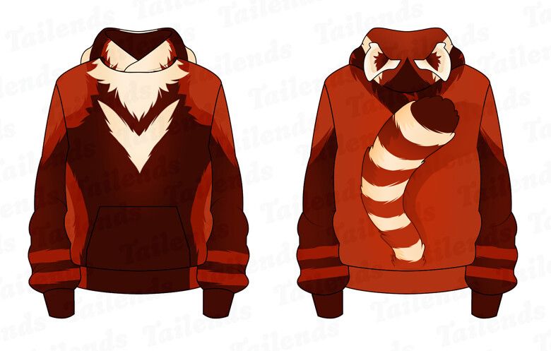 Red Panda - Comfy Hoodie