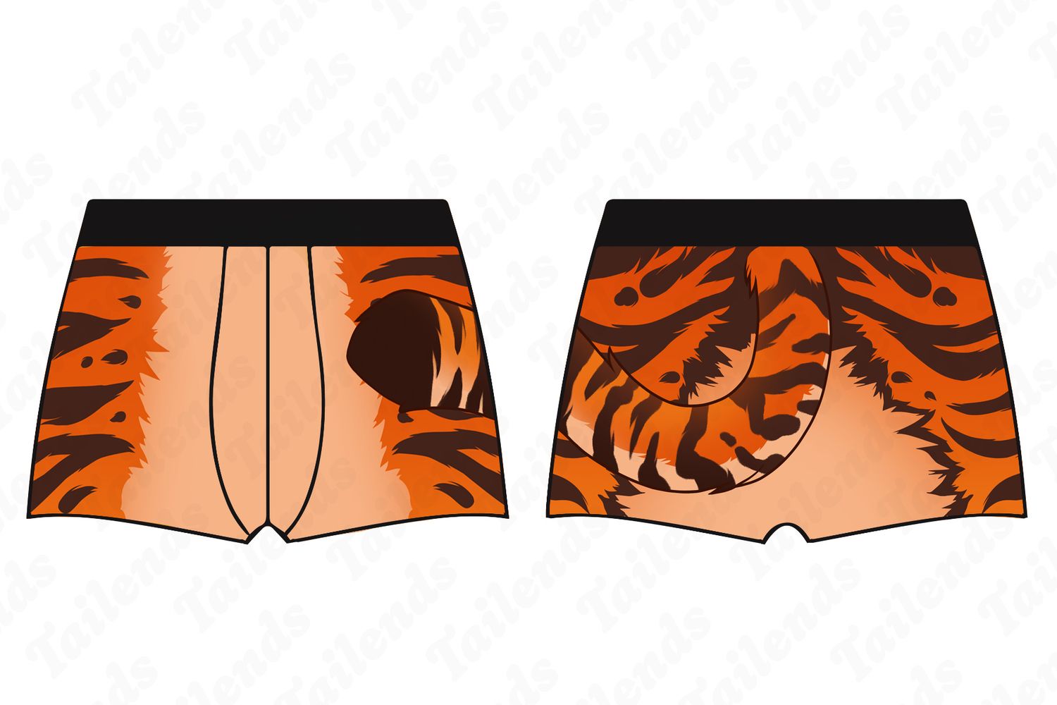 Tiger ORANGE - Boxer Brief