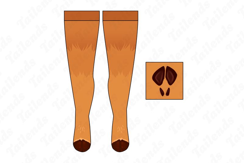 Highland Moo - Thigh High Socks