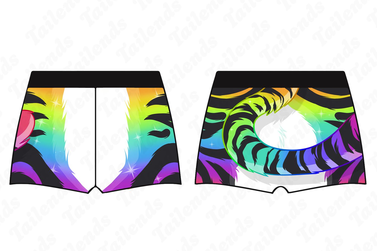 Sparkle Cat - Boyshort