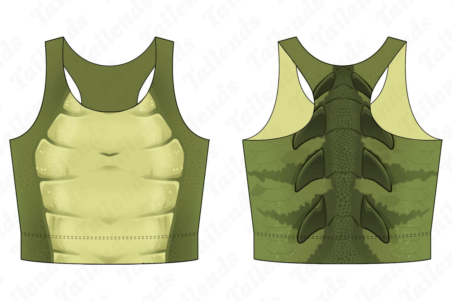 Gator - Racerback Crop