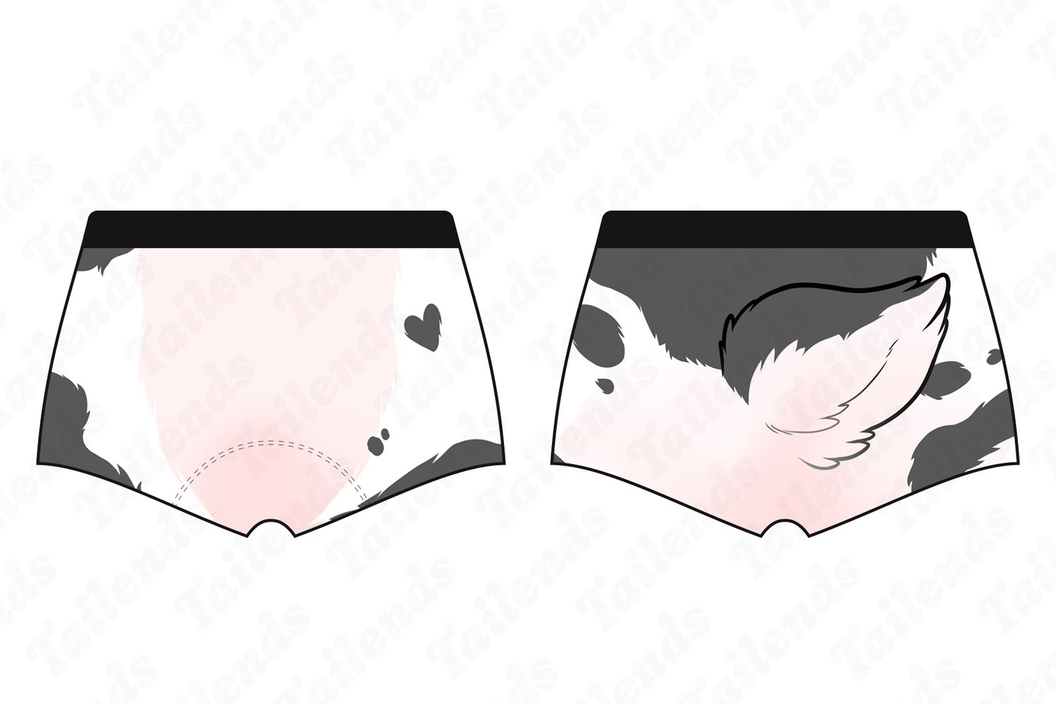 Bunny COW- Boyshort
