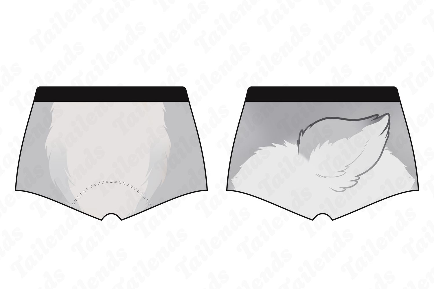 Bunny GREY - Boyshort