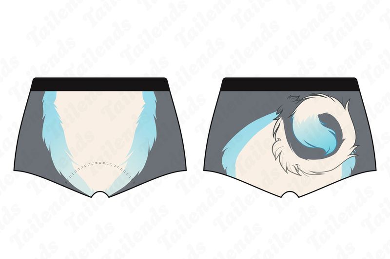 Husky BLUE - Boyshort