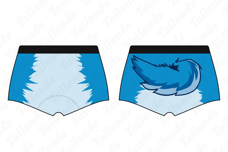Full Moon BLUE - Boyshort