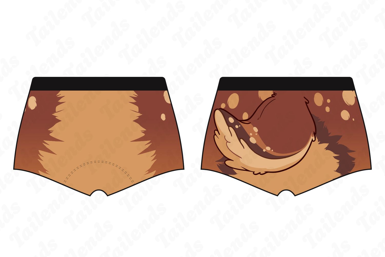 Nubby (Deer) - Boyshort