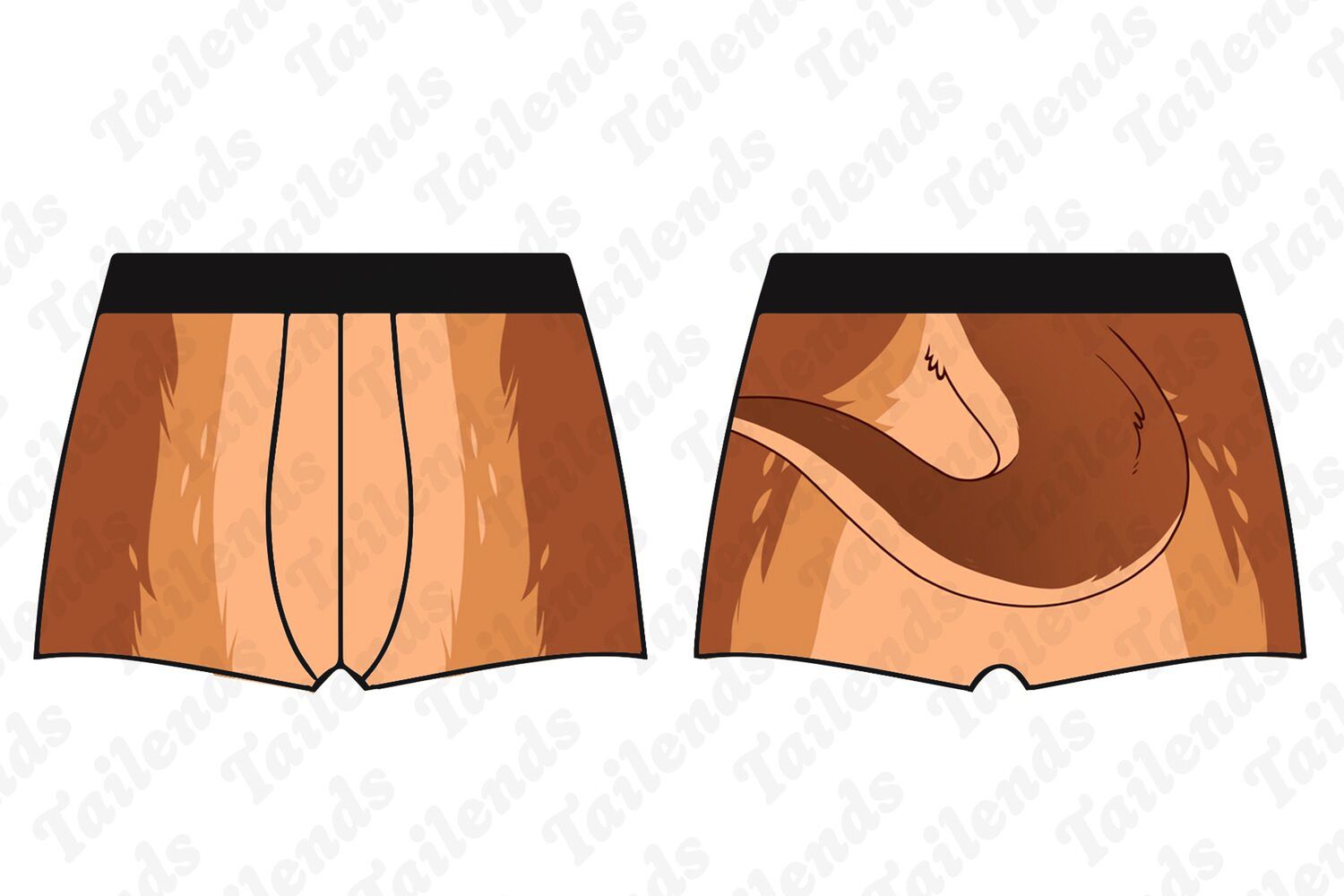 Otter BROWN - Boxer Brief