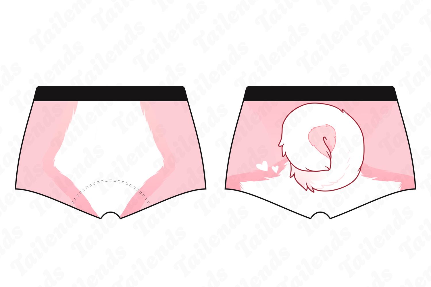Shiba PINK - Boyshort