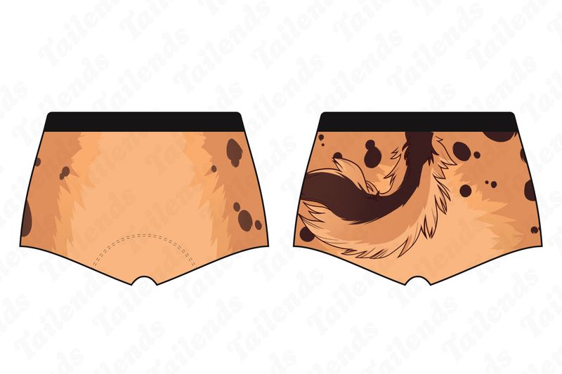 Spotty Yeen TAN - Boyshort