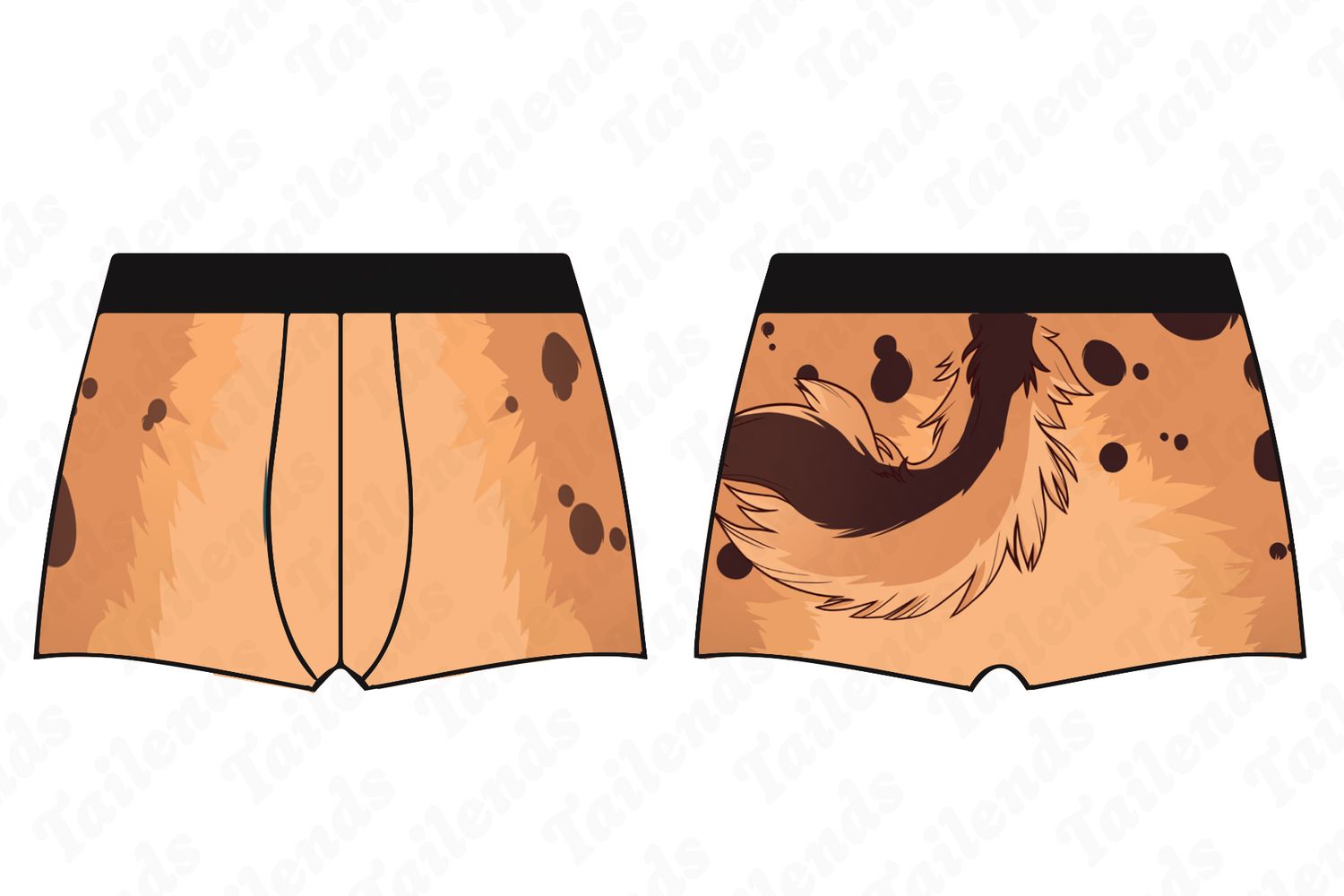 Spotty Yeen TAN - Boxer Brief
