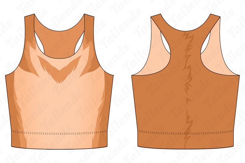 Bunny BROWN - Racerback Crop