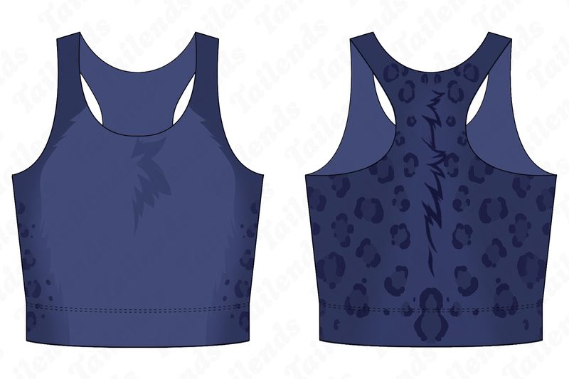 Panther - Racerback Crop