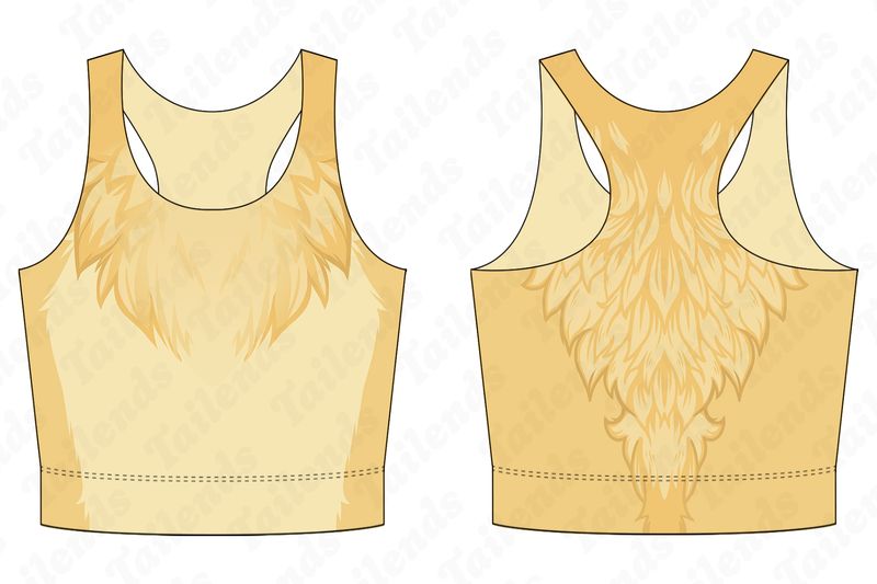 Golden Retriever - Racerback Crop