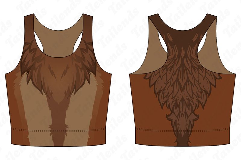 Werewolf (CYRUS) - Racerback Crop