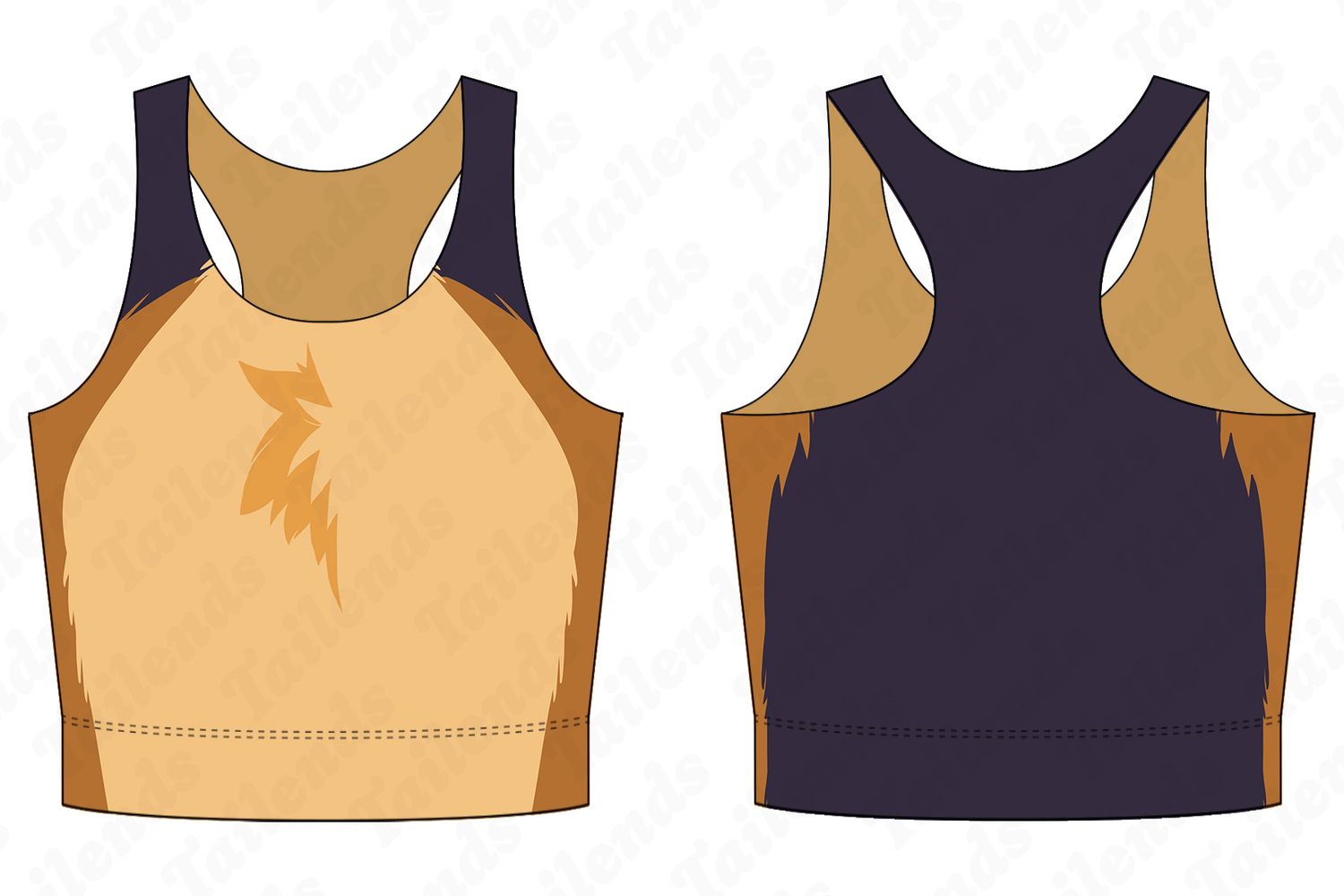 German Shepherd - Racerback Crop