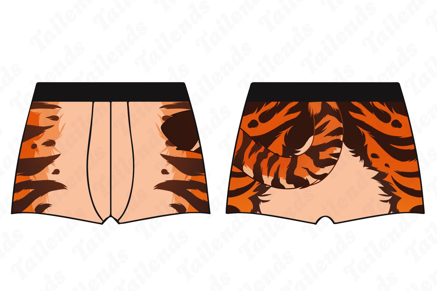 Tiger ORANGE - Boxer Brief