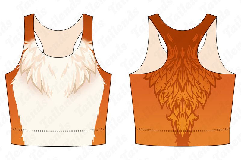 Fox - Racerback Crop
