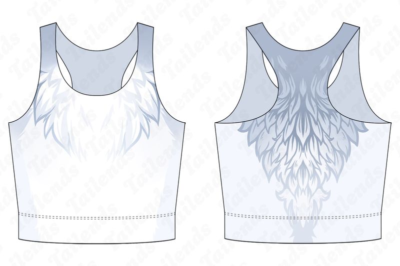 Arctic Fox - Racerback Crop