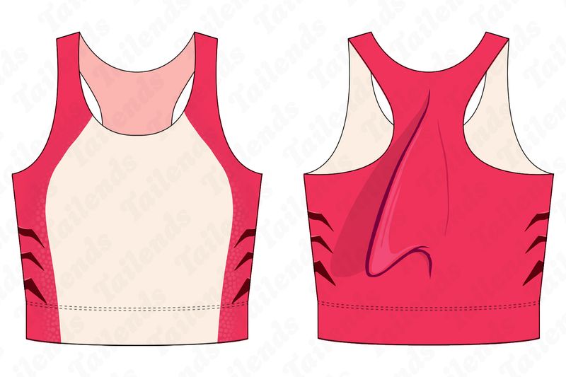 Royal Shark - Racerback Crop