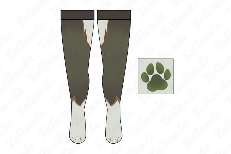 Ancient Warrior - Thigh High Socks