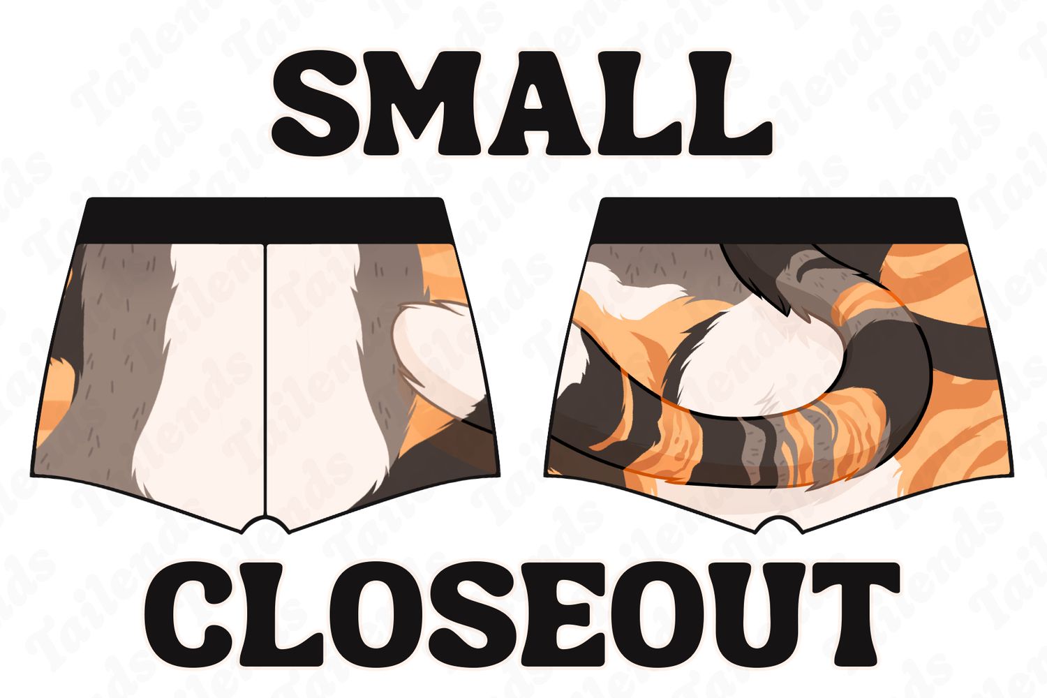 CLOSEOUT - SMALL Boyshorts
