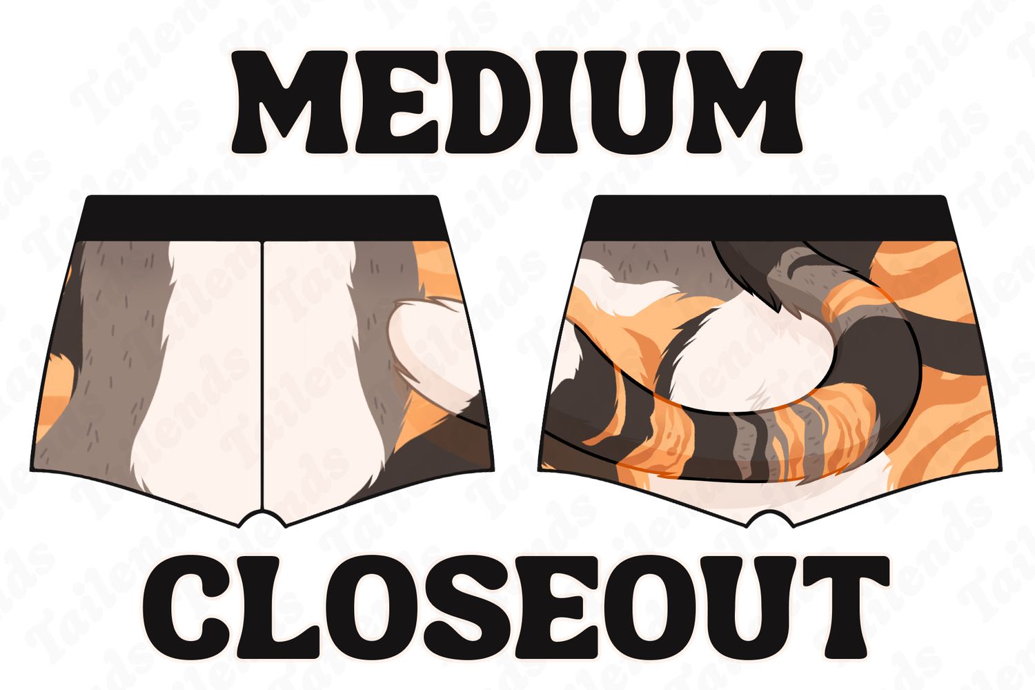 CLOSEOUT - MEDIUM Boyshorts