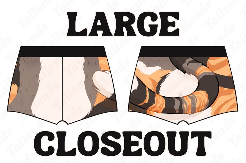 CLOSEOUT - LARGE Boyshorts