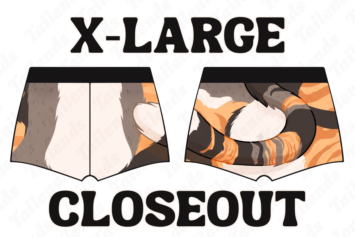 CLOSEOUT - X-LARGE Boyshorts