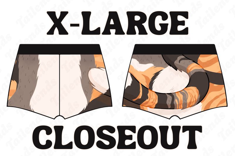 CLOSEOUT - X-LARGE Boyshorts