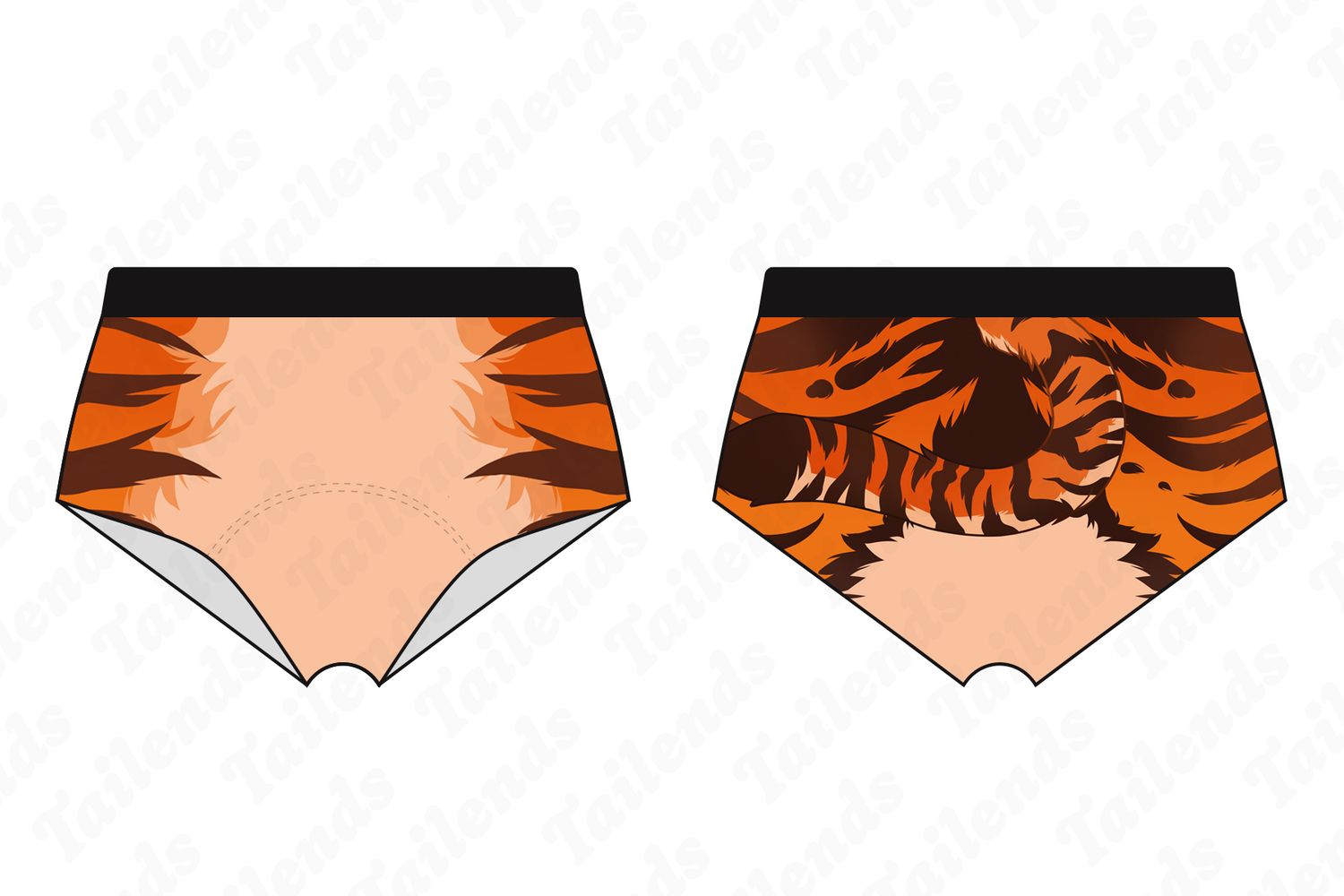 Tiger ORANGE - Boyshort