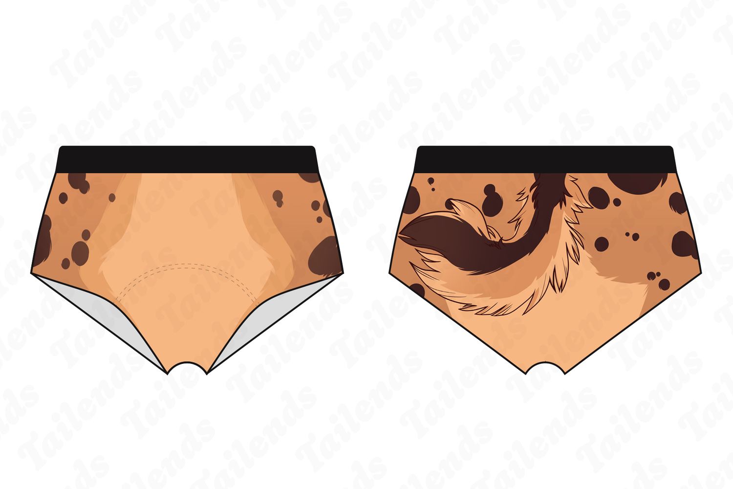 Spotted Hyena - Boyshort